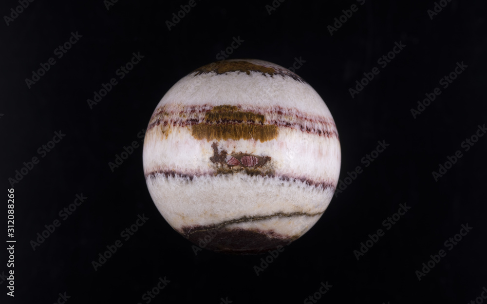 Jupiter planet isolated on black background Jupiter planet isolated on black background
