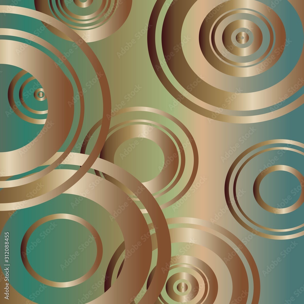 abstract background with bronze circles abstract background with bronze circles