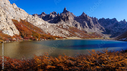Laguna Toncek in Nahuel Huapi National Park near Bariloche, Argentina