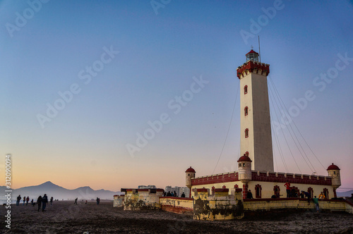 La Serena lighthouse in Chile photo