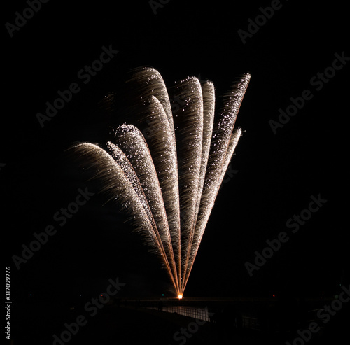 fireworks in the sky