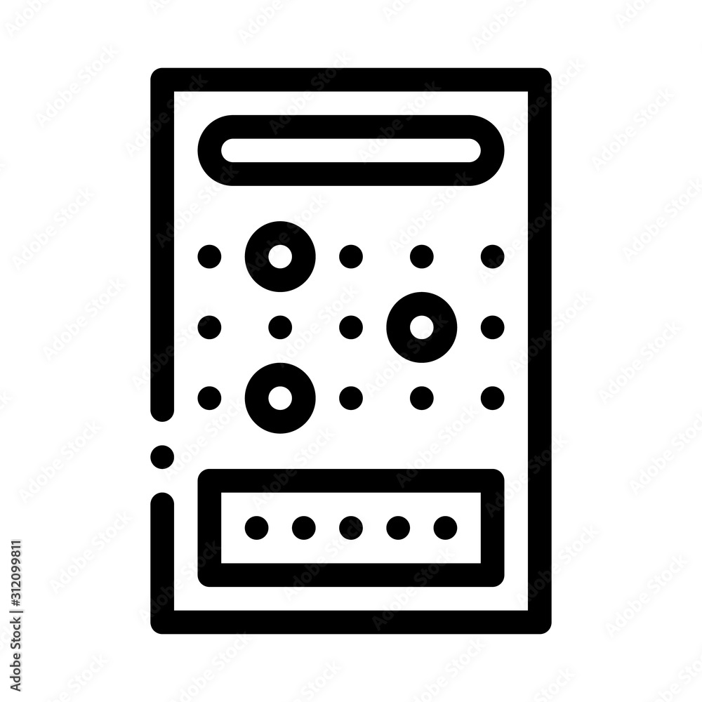 Board Game Icon Vector. Outline Board Game Sign. Isolated Contour Symbol Illustration Board Game Icon Vector. Outline Board Game Sign. Isolated Contour Symbol Illustration