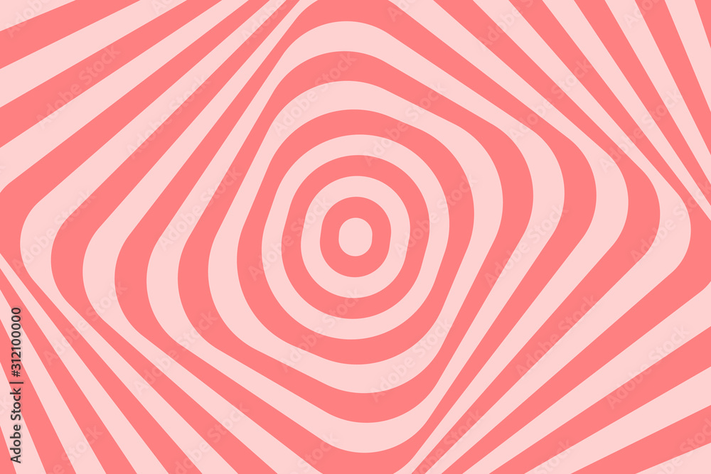 Vector abstract illustration of swirl, vortex pattern. Trendy background in op art style, optical illusion. Vector abstract illustration of swirl, vortex pattern. Trendy background in op art style, optical illusion.
