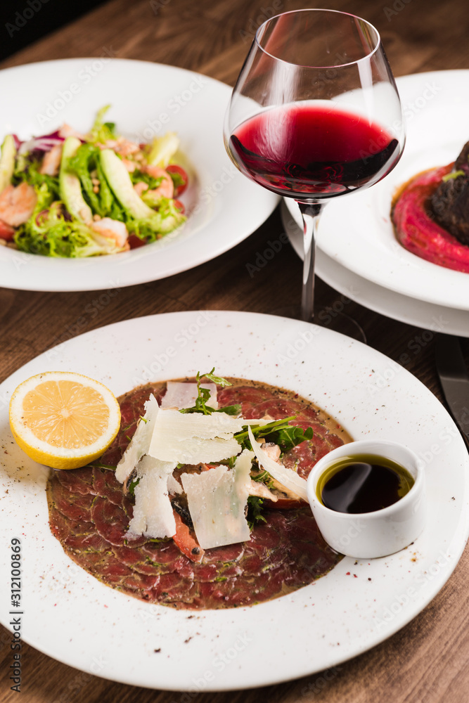 different snacks and main dishes for wine and beer different snacks and main dishes for wine and beer