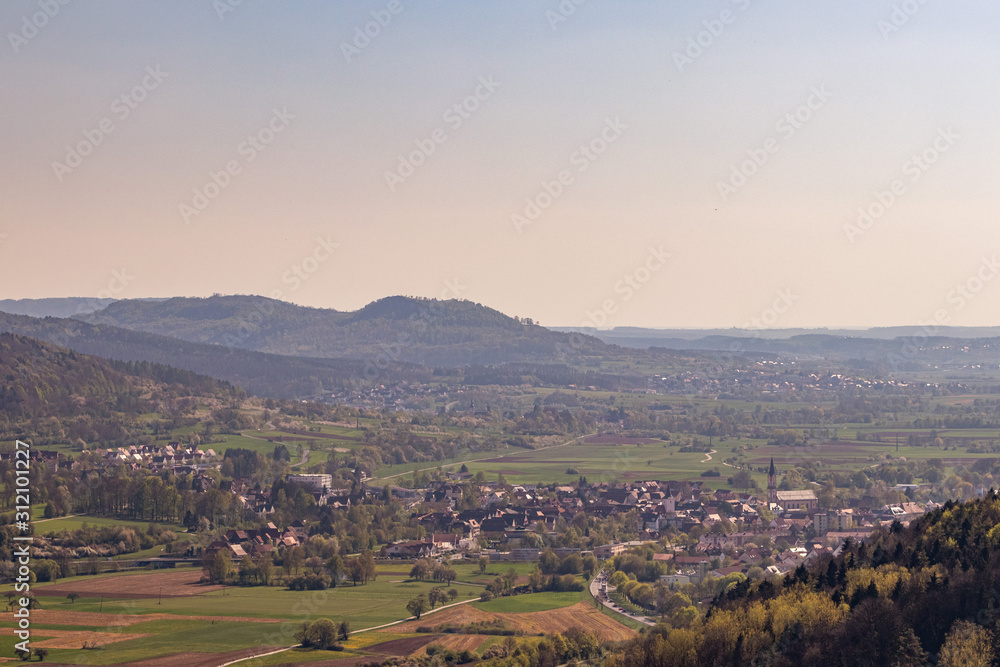Franconian Switzerland Ebermannstadt panorama Franconian Switzerland Ebermannstadt panorama