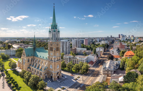 Fototapeta Panorama Łodzi