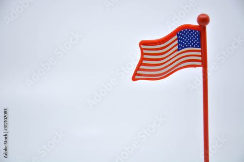 american flag of united states of america