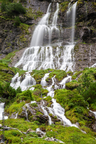 mountain creek waterfall long exposure