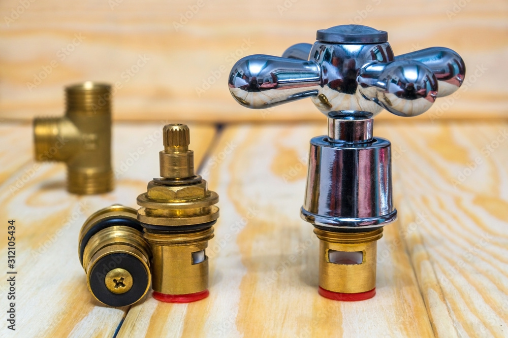Cruciform hot and cold water main switch of spare parts Cruciform hot and cold water main switch of spare parts