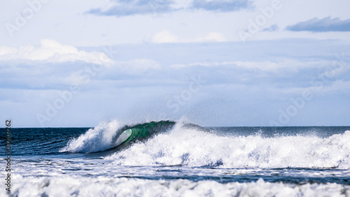 Brechende Welle an der Atlantikküste