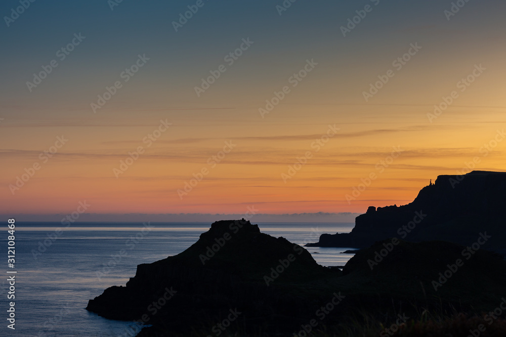 Dawn at The Giants Causeway Northern Ireland