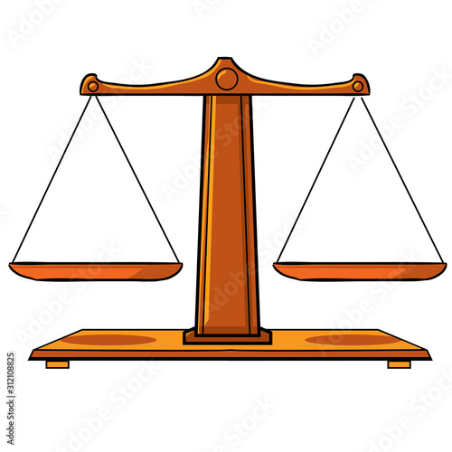 old gold pharmacy scales with empty trays