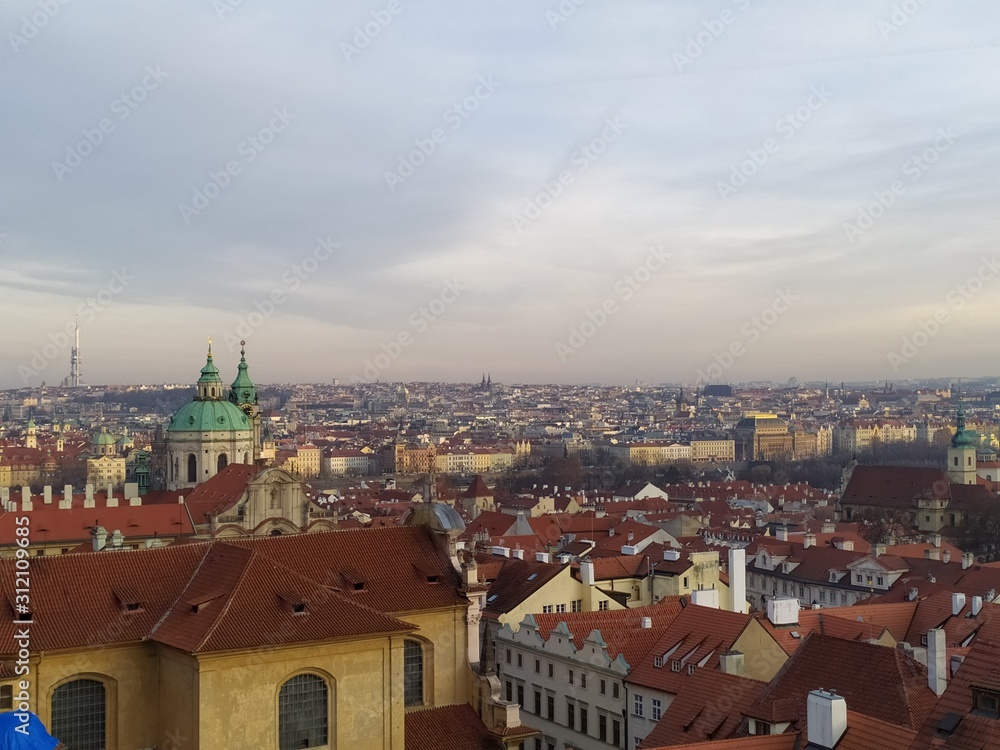 Fototapeta premium view of prague