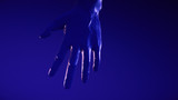 Abstract 3D Render | Blaue Hand | Background