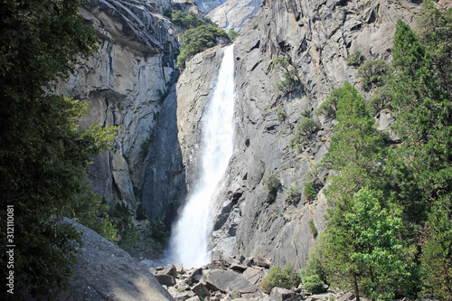 Lower Yosemite Fall in California