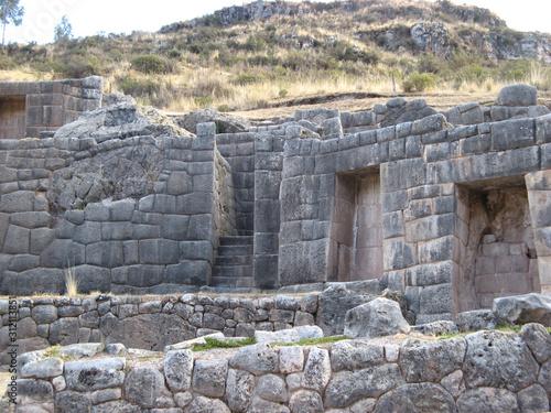 Tambomachay in Peru arqueological site photo