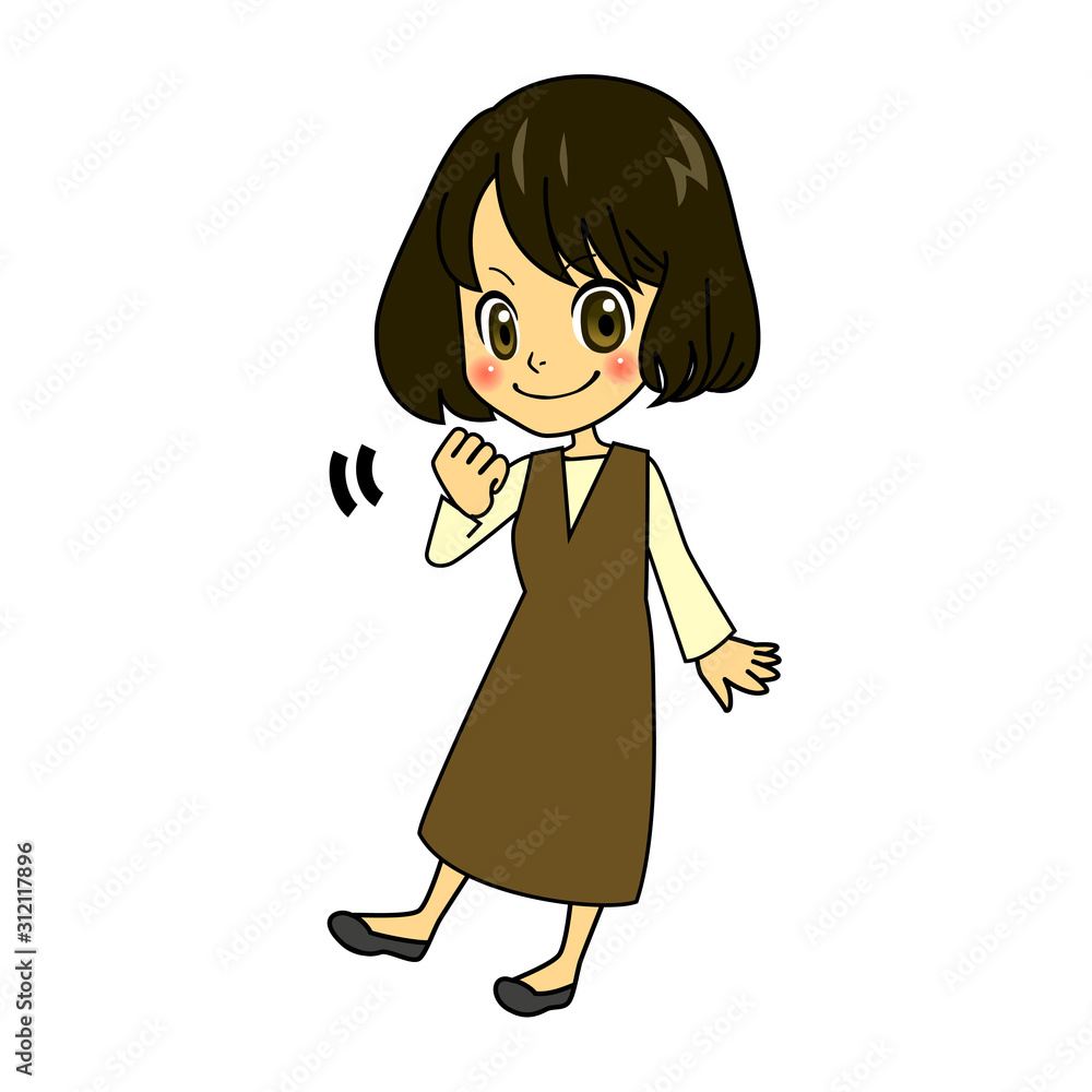 まんがふつう女子頑張るぞ集中線なし