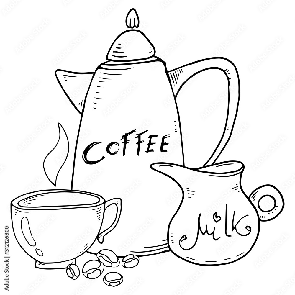 cup of coffee Stock Vector