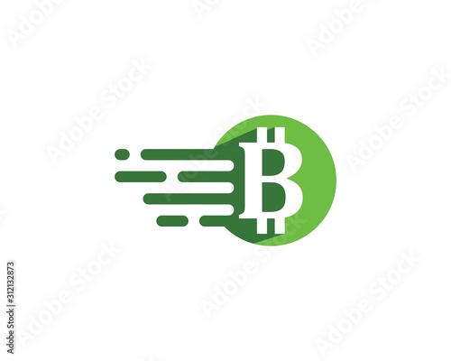 bit coin icon vector illustration design
