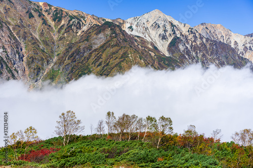 【長野県】秋の白馬三山　八方尾根	