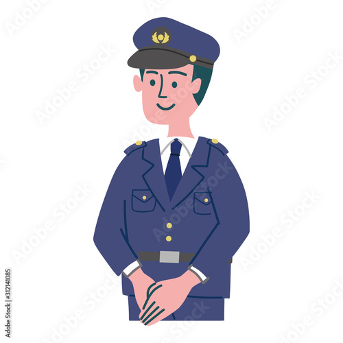 警察官　男性