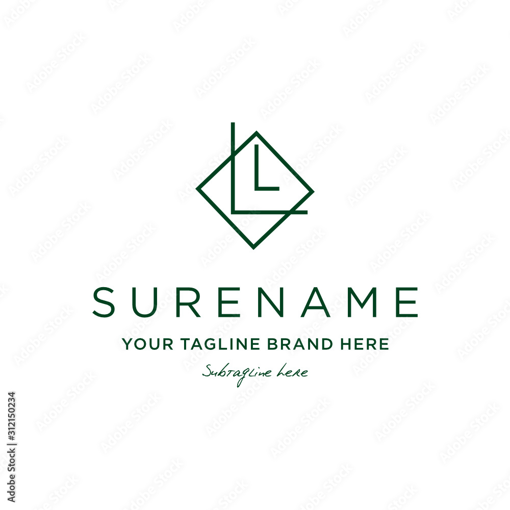 Initial LL real estate logo design inspiration vector icon illustration custom logo design vector Initial LL real estate logo design inspiration vector icon illustration custom logo design vector