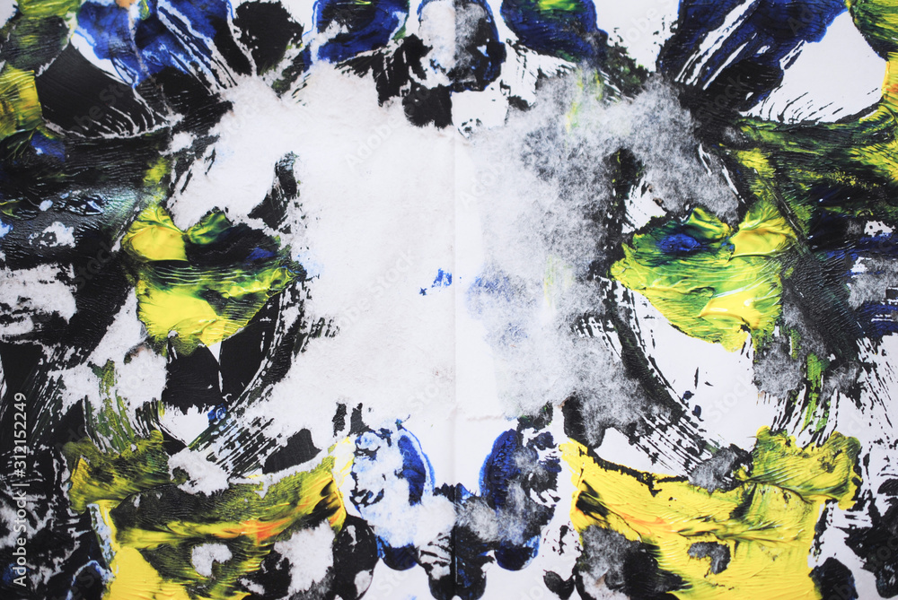 Fototapeta premium abstract paint
