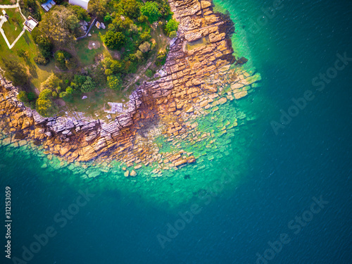 Green Point Reserve, Watsons Bay, Sydney Australia aerial 