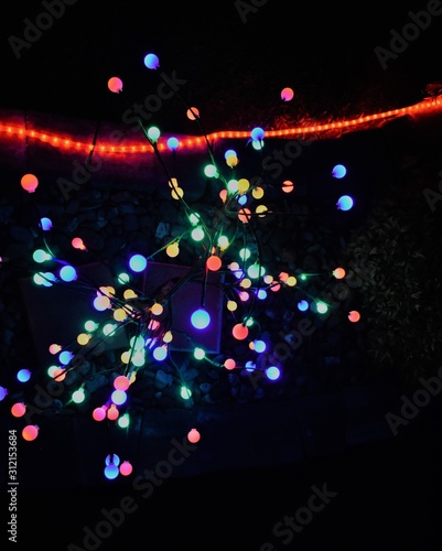 Christmas light tree 
