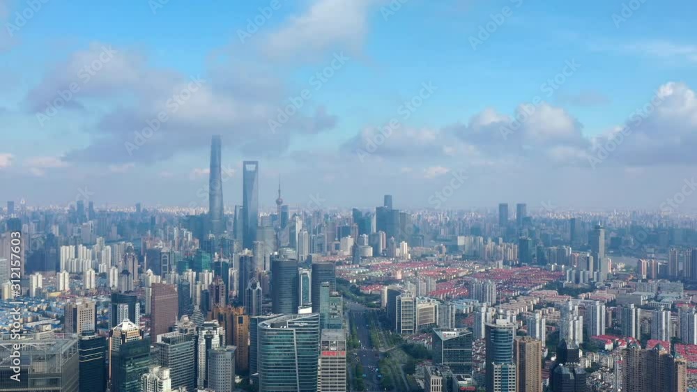 timelapse of city skyline in shanghai china timelapse of city skyline in shanghai china