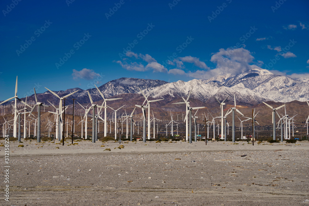 Power in the Desert - California.
