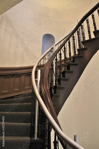 Old western style staircase