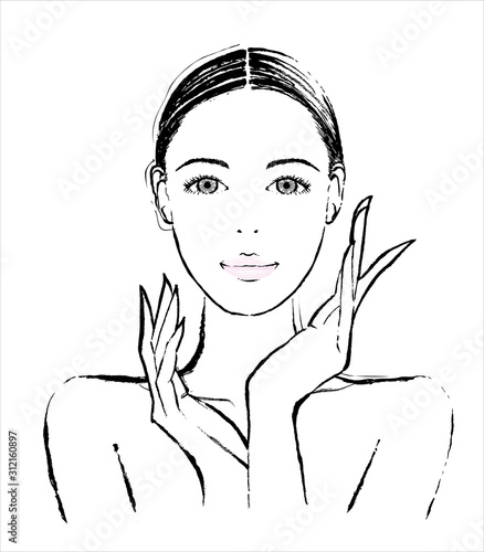 女性　美容イメージ