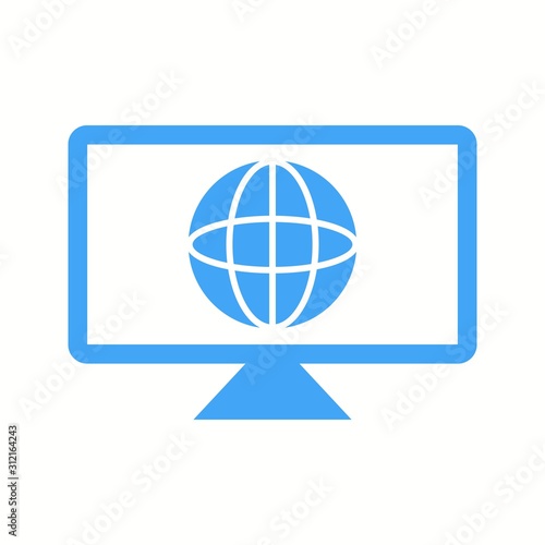 Unique Global News Vector Glyph Icon