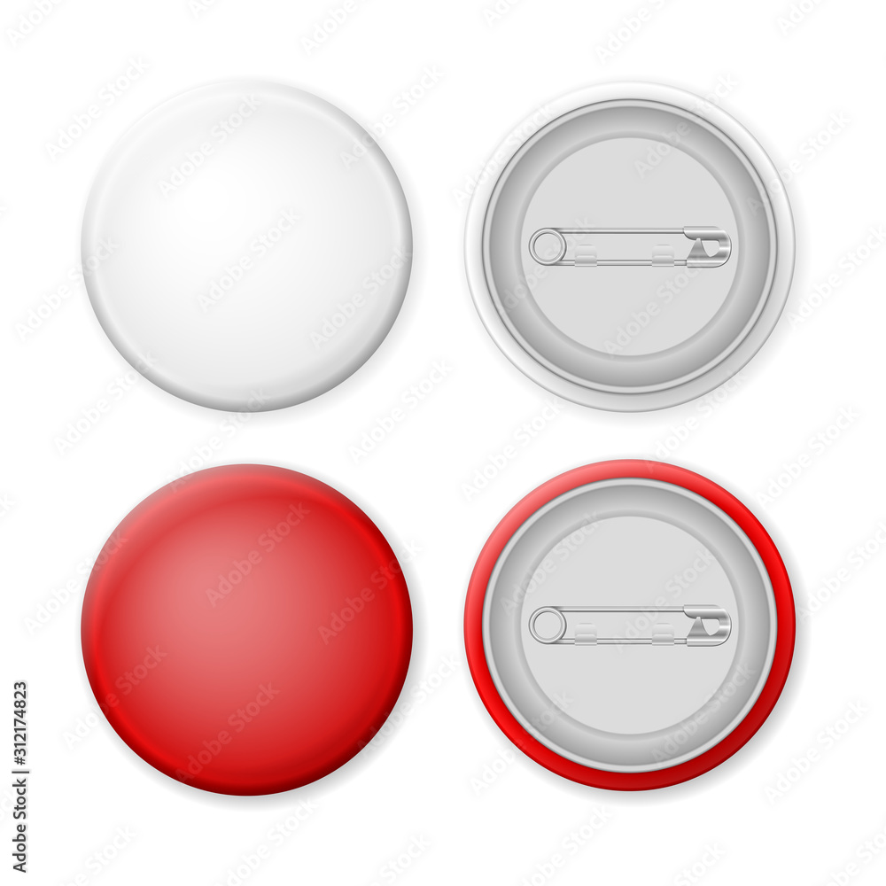 Badge pin set Badge pin set
