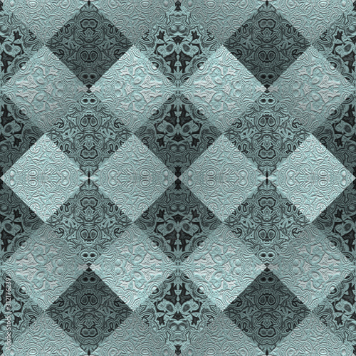 Seamless Repeating Patchwork Style Pattern