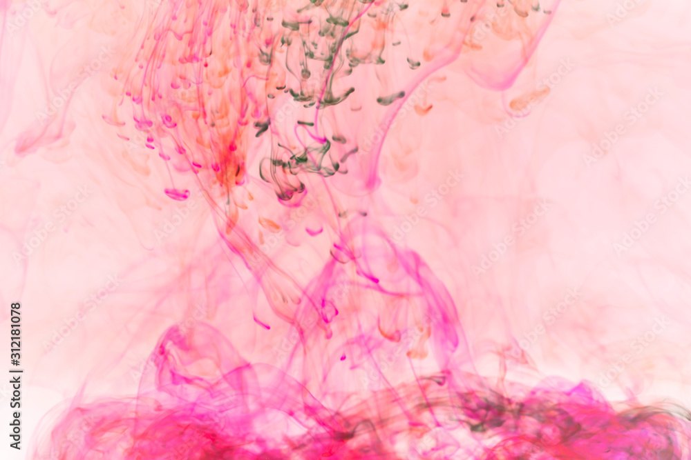 Background water soluble ink .abstract red and pink watercolor soluble in water . Backdrop with copy Background water soluble ink .abstract red and pink watercolor soluble in water . Backdrop with copy