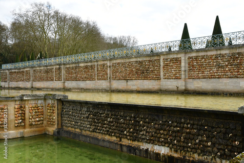 Marly le Roi; France - april 1 2018 : drinking trough photo