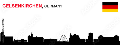Gelsenkirchen Silhouette