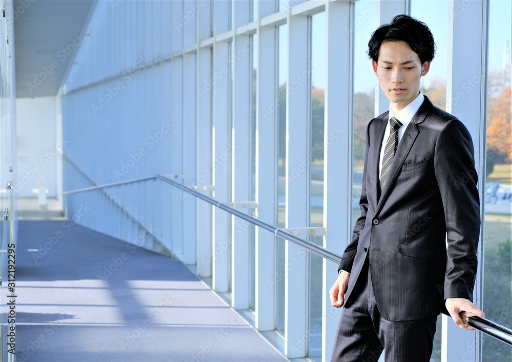 ビジネスマン　ポートレート