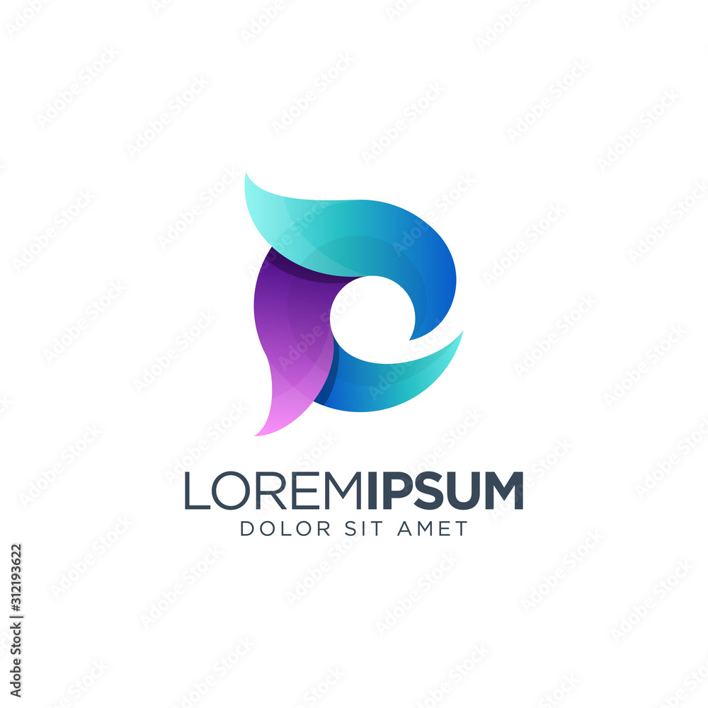 Obraz premium Letter C Logo Design