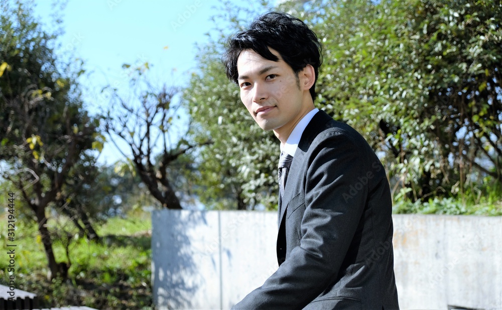 ビジネスマン　ポートレート