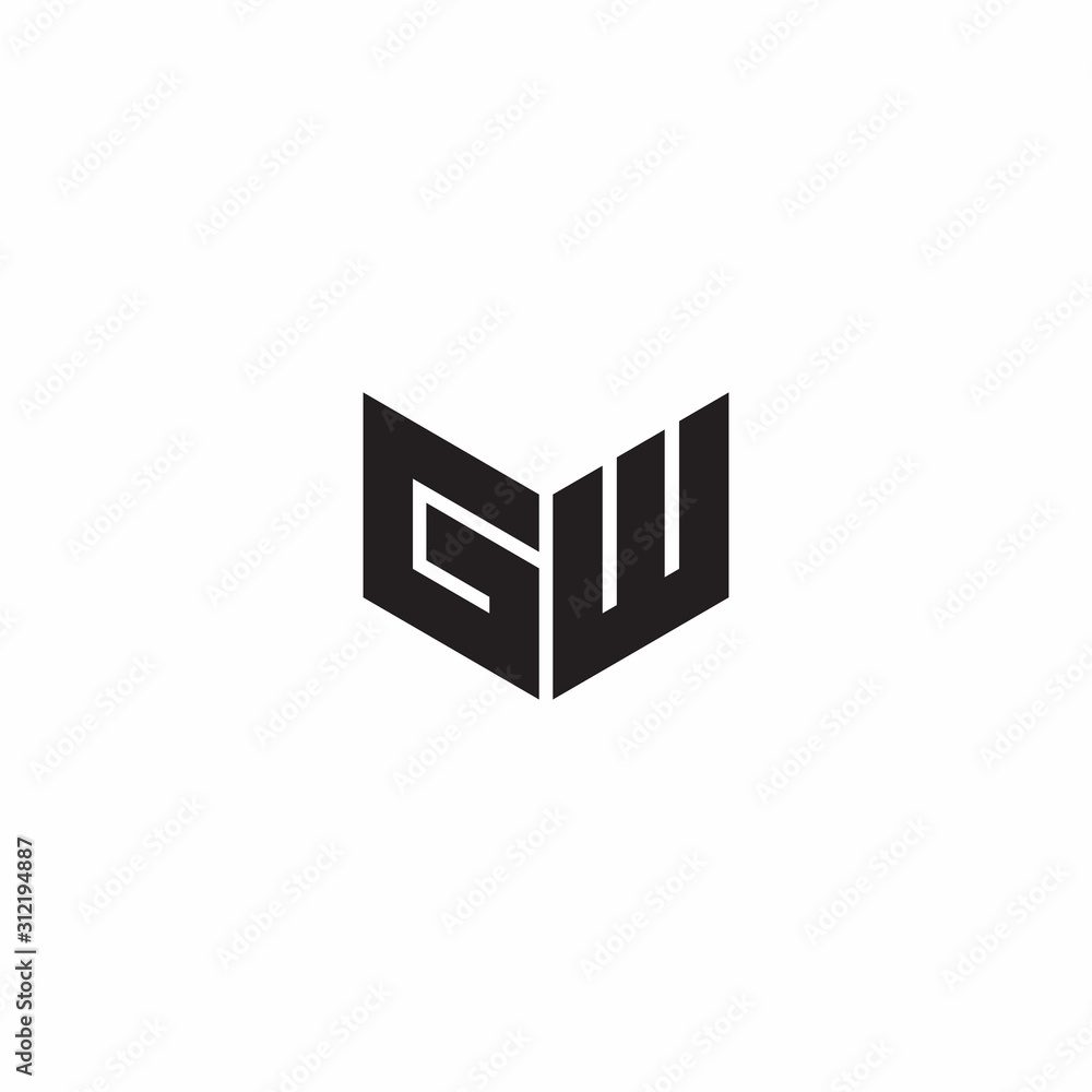 Fototapeta premium Logo Letter Monogram Initial Designs Template