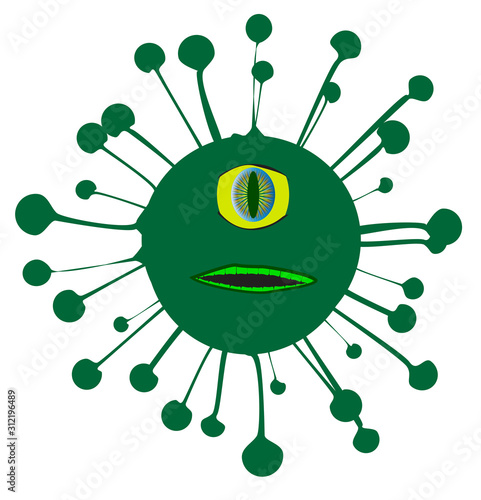 Viral One Eyed Monster Bug