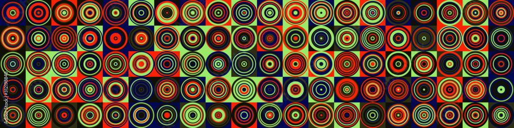 Pattern with random colored Circles Generative Art background illustration Pattern with random colored Circles Generative Art background illustration