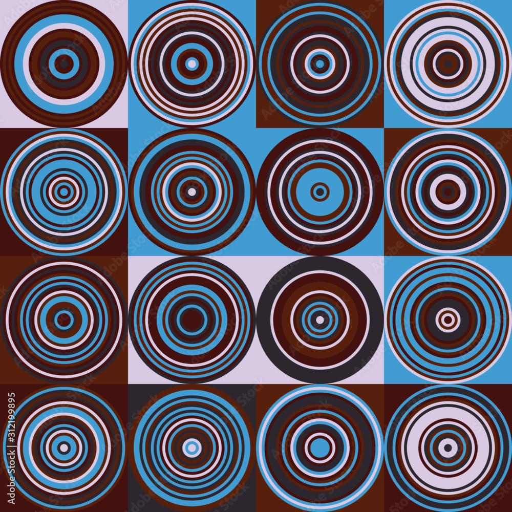 Pattern with random colored Circles Generative Art background illustration Pattern with random colored Circles Generative Art background illustration