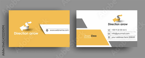 Business Card - Creative and Clean Modern Business Card Template.