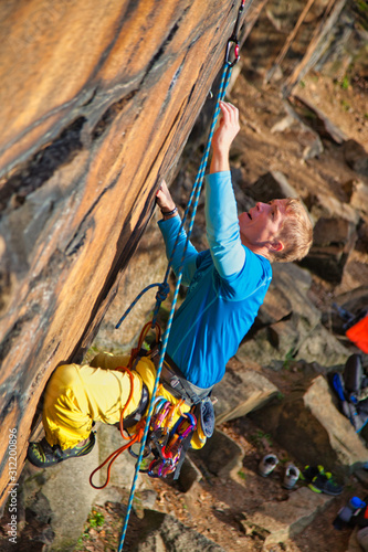 Kletterausflug in die Steinbrüche der Königshainer Berge