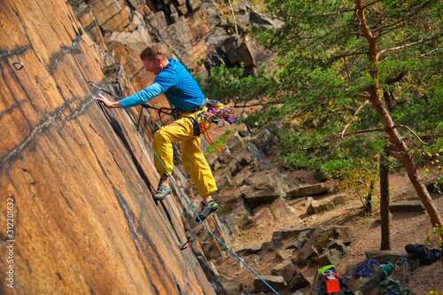 Kletterausflug in die Steinbrüche der Königshainer Berge