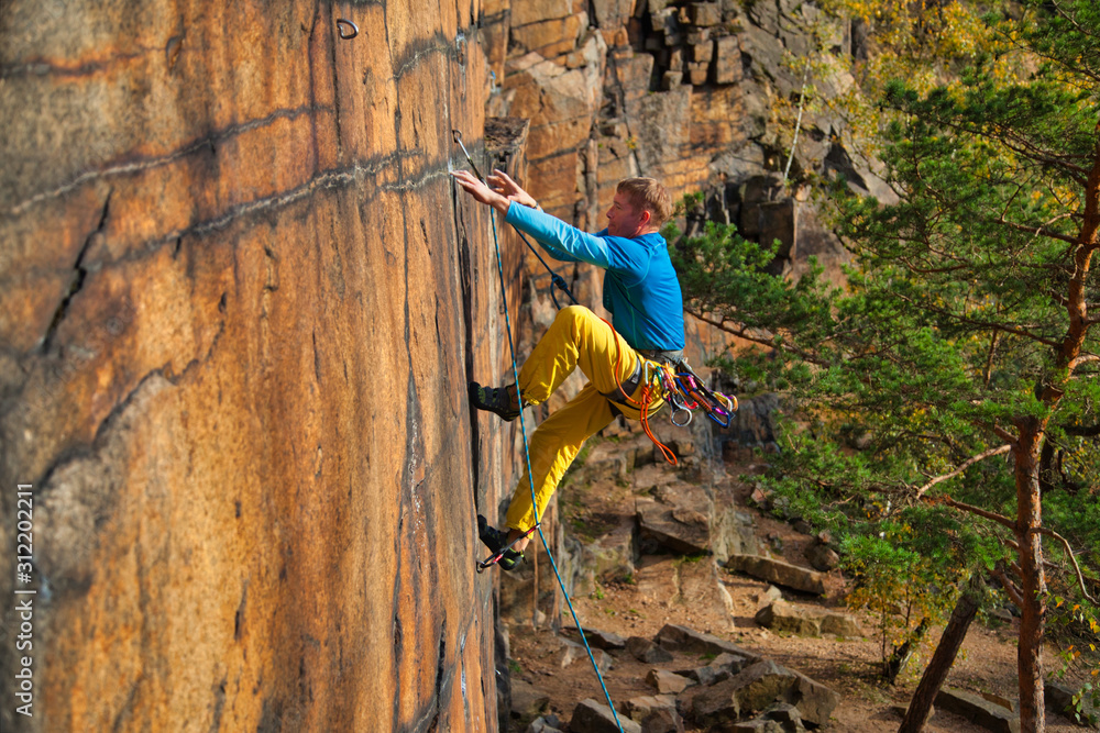 Kletterausflug in die Steinbrüche der Königshainer Berge Kletterausflug in die Steinbrüche der Königshainer Berge